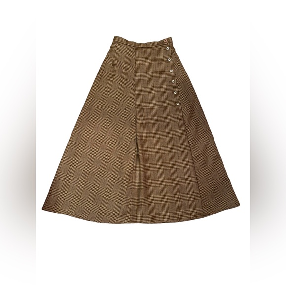 EVG Vintage Breeches Tweed A-Line Skirt Made in USA 🇺🇸 Size 4 - Picture 8 of 11